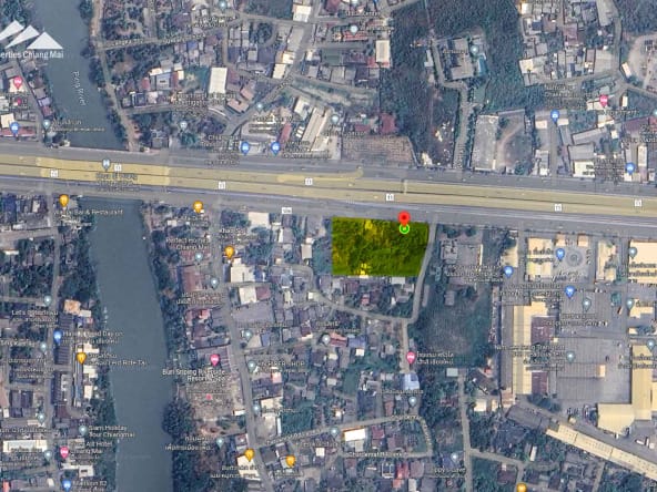 Land For Sale On The Super Highway 11 - Fa Ham, Mueang Chiang Mai - PC-MC001-4