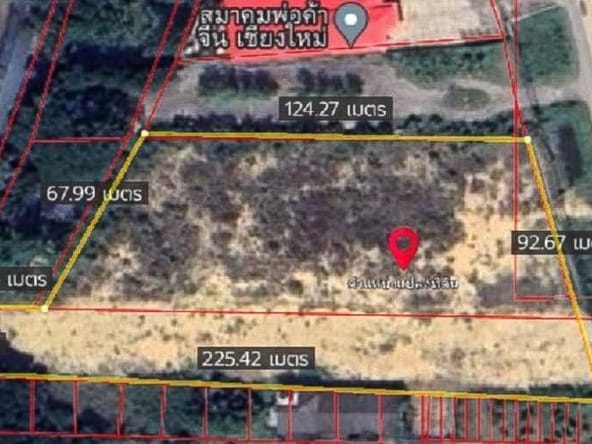 Land For Sale On The Super Hwy 11 In Saraphi, Chiang-Mai - PC-SP001-9
