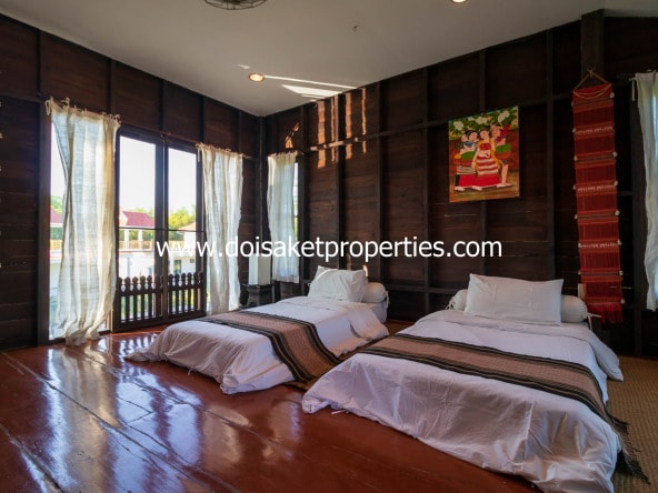 Doi Saket-DSP-(HR187-C3C4) Pretty 2-Bedroom Duplex Home for Rent in Choeng Doi