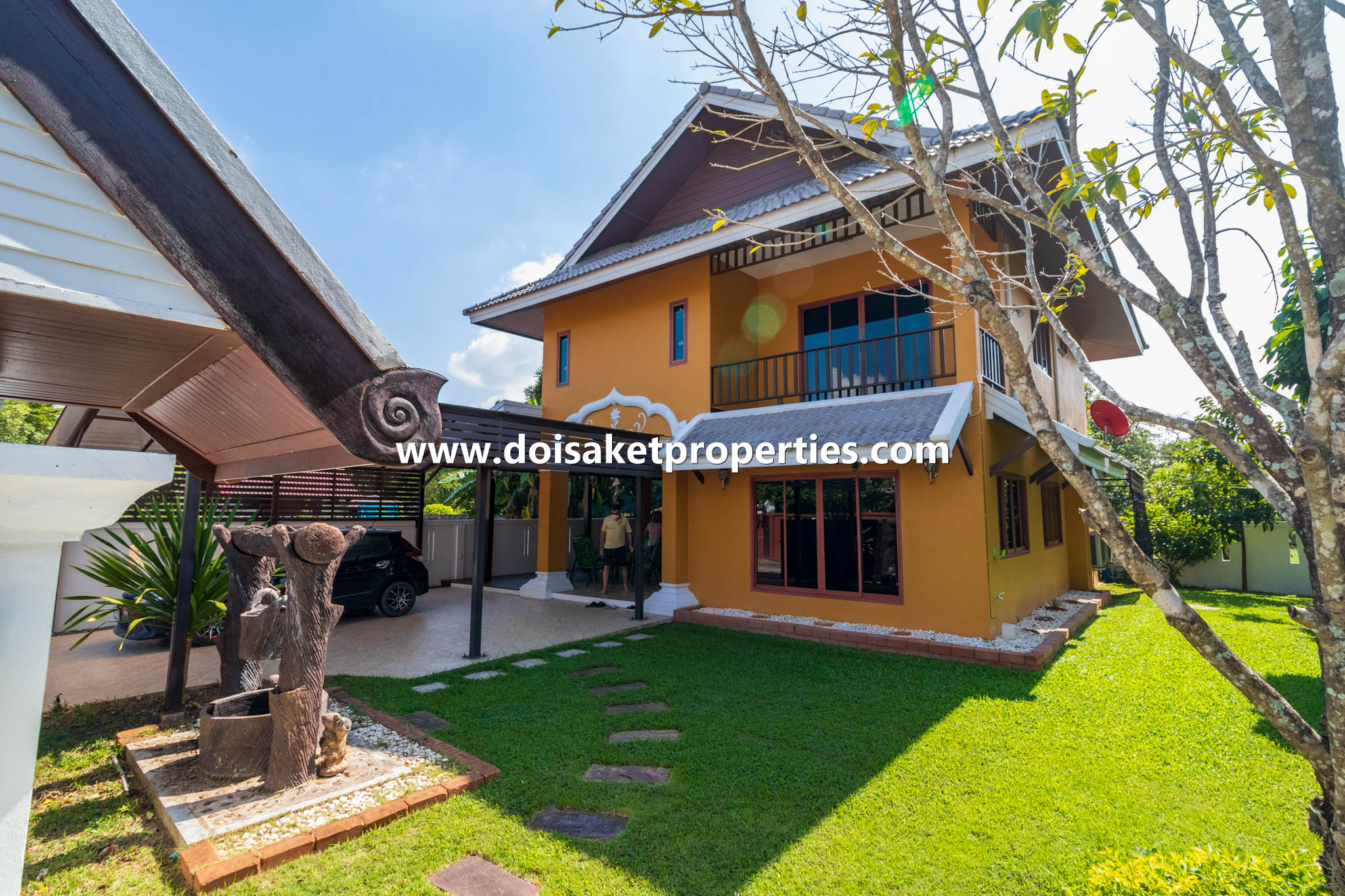 Doi Saket-DSP-(HS327-02) Lovely 2-Bedroom Home with Pretty Grounds in a Great Location for Sale in Choeng Doi