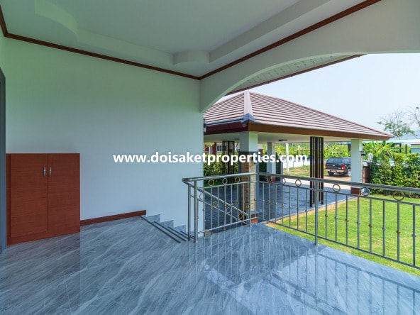 Doi Saket-DSP-(HS347-04) New Modern-Style Home with Swimming Pool and Views for Sale in Choeng Doi