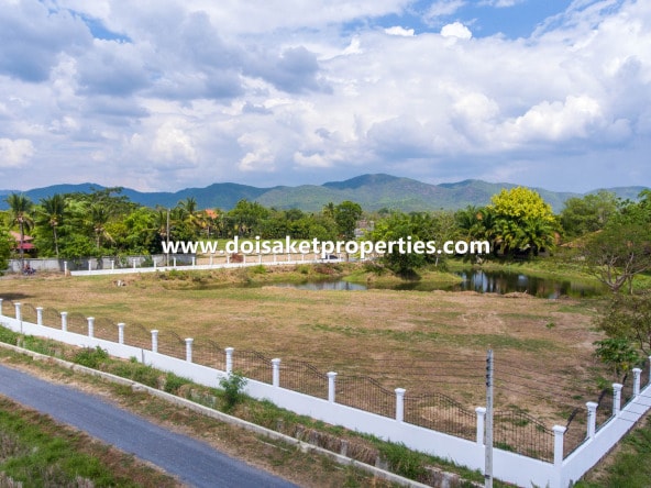 Doi Saket-DSP-(LS363-02) Almost 3 Rai of Ready-to-Build Land with Incredible Views for Sale in a Great Location in Luang Nuea