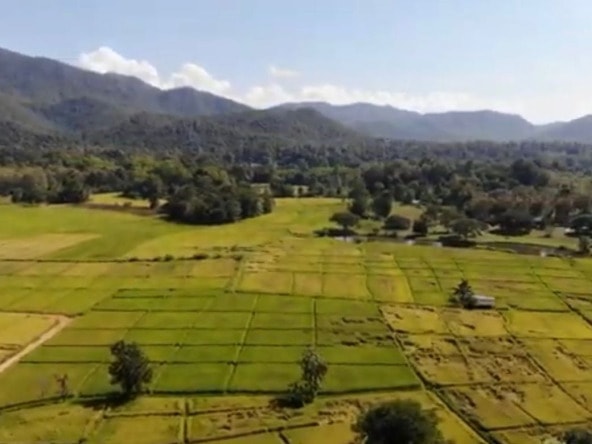 8+rai of ready to build land with stunning views for sale in Doi Saket